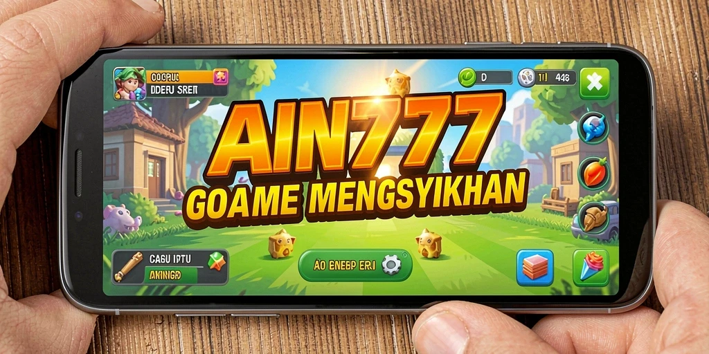 Tampilan gameplay AN777 yang menarik dengan karakter yang beraksi otomatis.