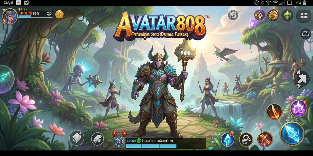 Gameplay AVATAR808 yang seru dan penuh petualangan.