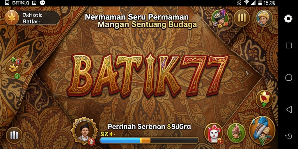 Screenshot permainan BATIK77 menampilkan keseruan gameplay Arcade.