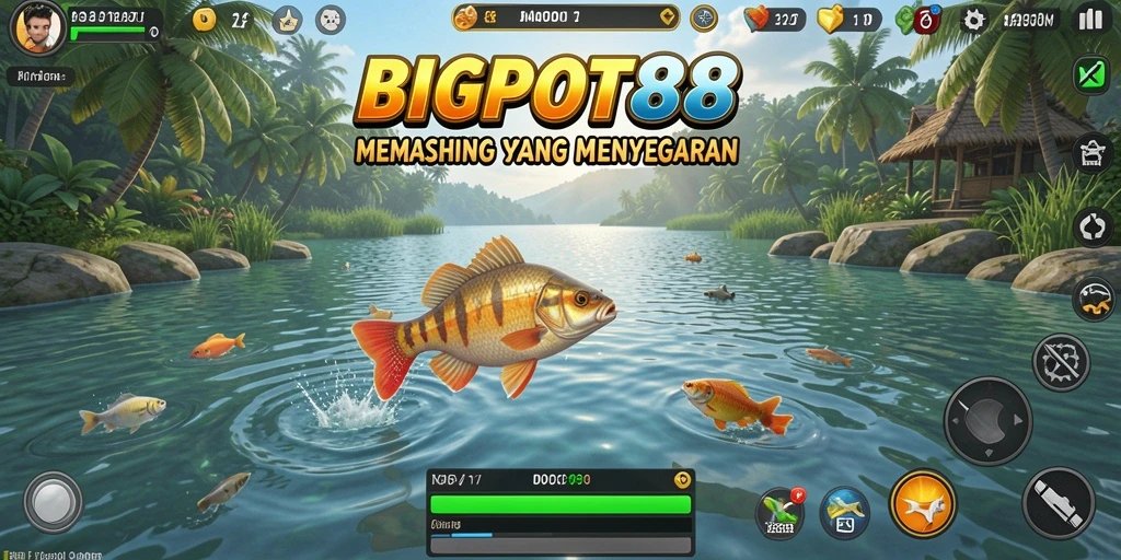 Tangkapan ikan besar di dalam permainan BIGPOT88.