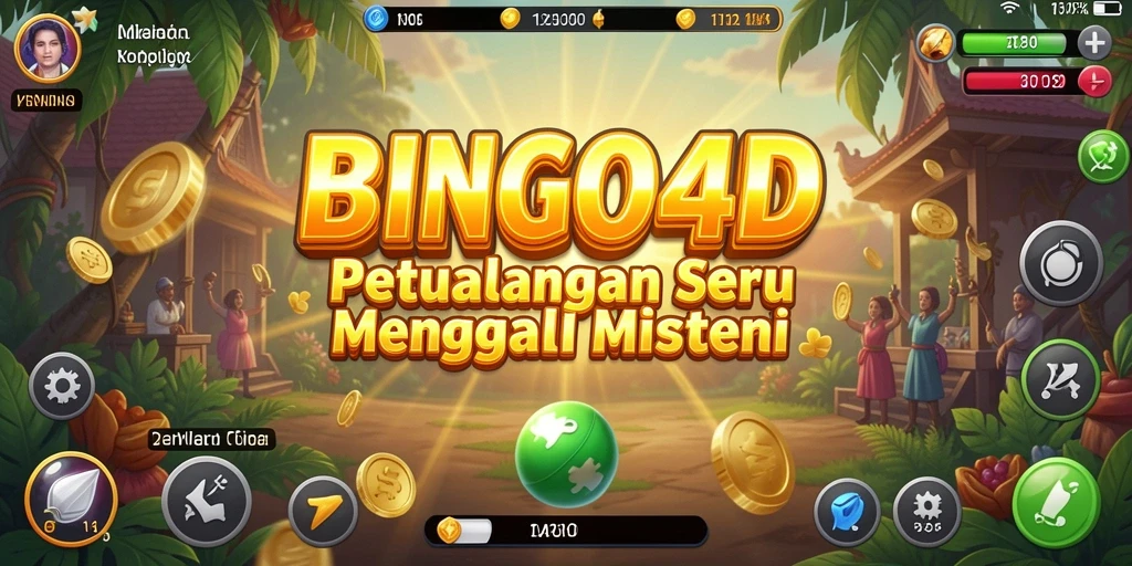 Gameplay seru BINGO4D dengan berbagai tantangan menanti.
