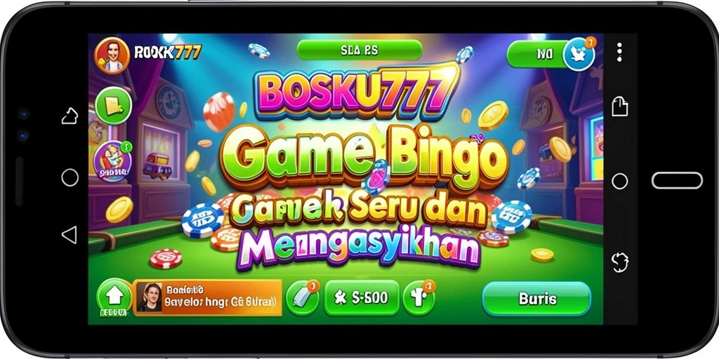 Screenshot gameplay BOSKU777 menampilkan keseruan bermain Bingo.