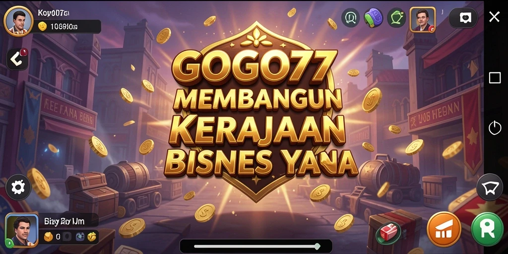 Tampilan menarik dalam gameplay GOGO77 yang menggambarkan keseruan membangun bisnis.