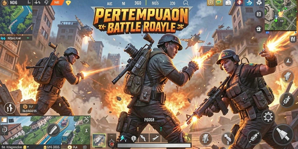 Tangkapan layar menampilkan aksi intens dalam pertempuran N06.