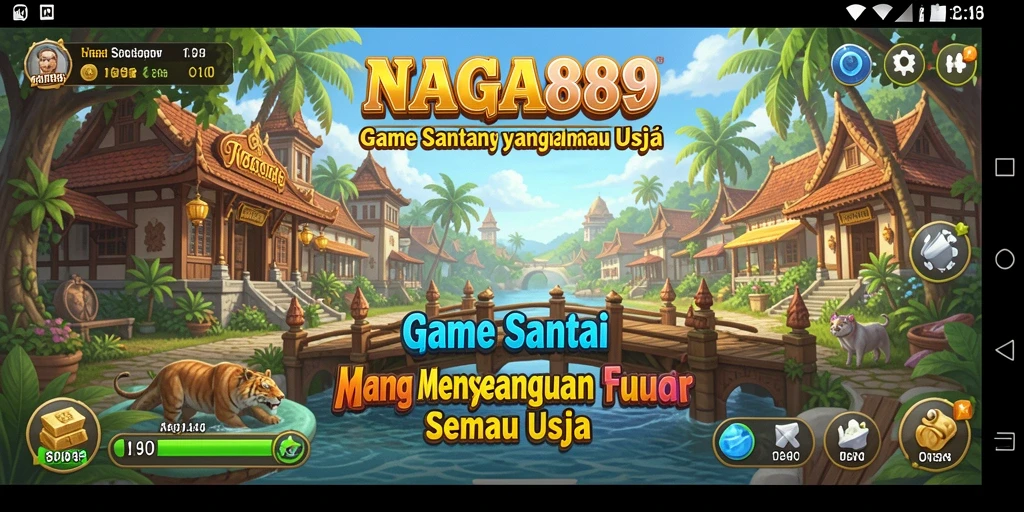 Tampilan menawan dari gameplay NAGA889 yang penuh warna.