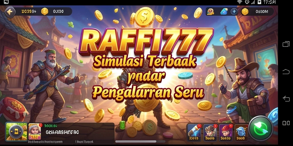Gameplay RAFFI777 yang menarik dan interaktif menunjukkan pengalaman simulasi yang seru.