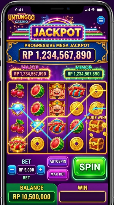 Halaman detail aplikasi dengan informasi lengkap di untunggo.